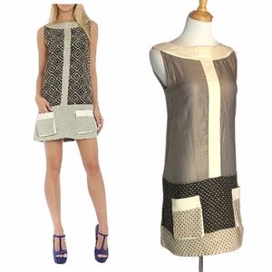 Nuvula Wear Your Imagination Silk/Cotton Shift Dress m